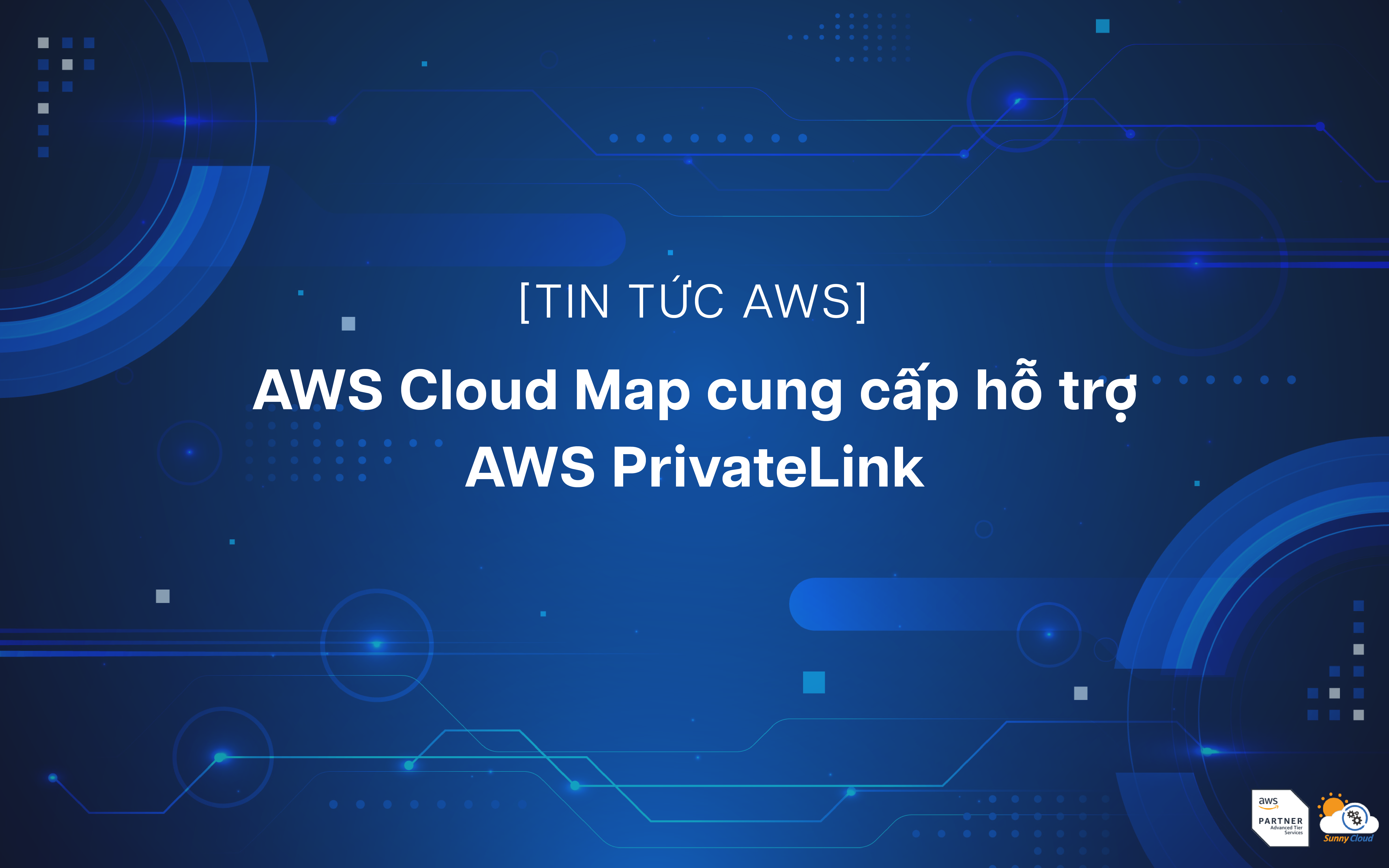 AWS Cloud Map cung cấp hỗ trợ AWS PrivateLink