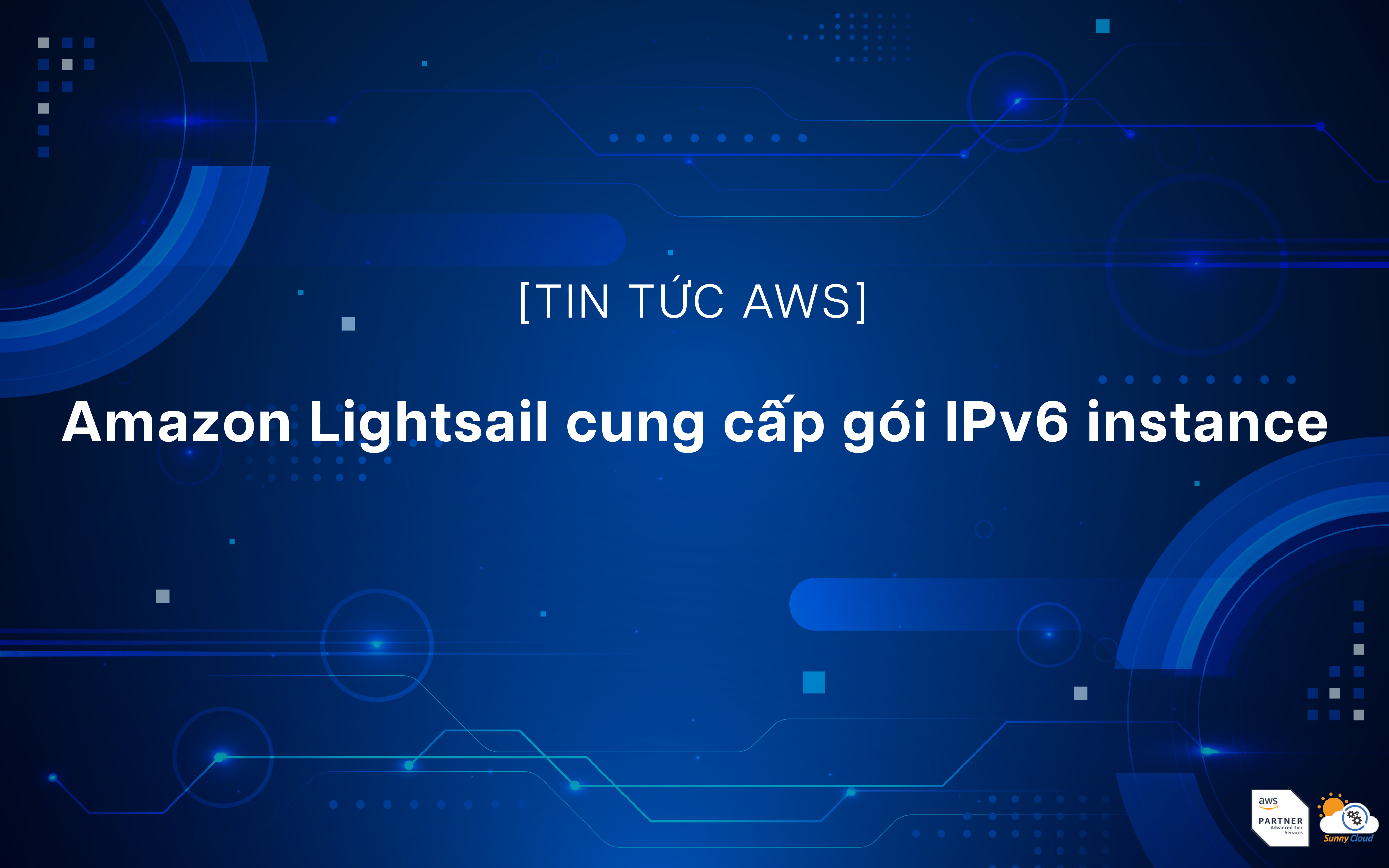 Amazon Lightsail cung cấp gói IPv6 instance